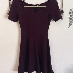 Maroon Dress